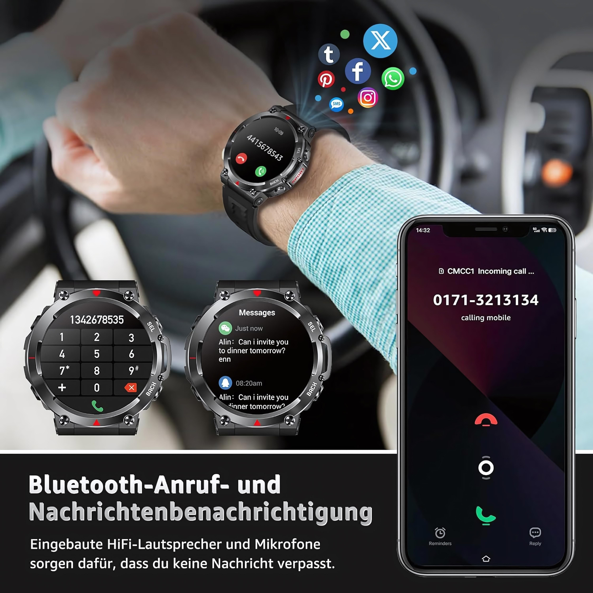 Manike KR10 Smartwatch Manike KR10 Smartwatch